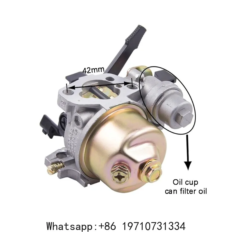 168 Gasolina Engine Carburetor Kit 168F 170F 173F 177F Japanese trimmer Carburetor Spare Parta P19-001 FIT 4317 2-3KW view 3