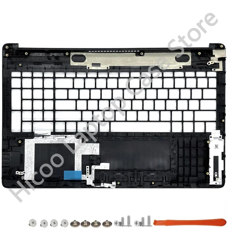 Nowy Top obudowa tylna dla HP 15-DA 15-DB 250 G7 255 G7 LCD do laptopa tylna pokrywa/pokrywa przednia/zawiasy/podpala/dolna obudowa szary