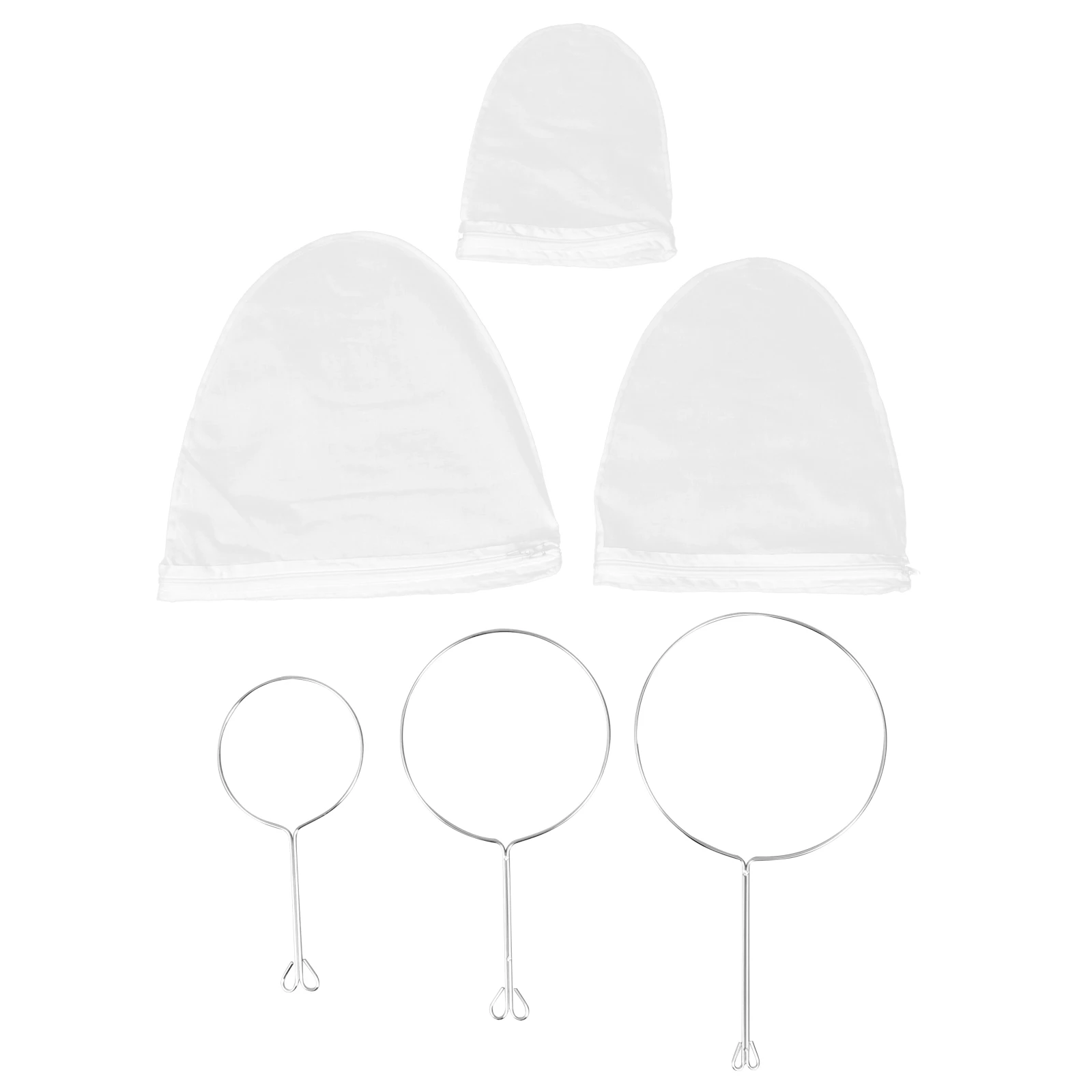 

Stainless Steel Ring Tea Strainer Bag High Density Cotton Coffee Filter Milk Tea Straining Thickened Easy