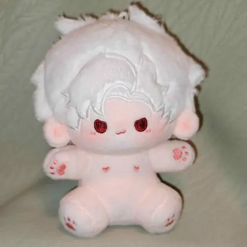 Het försäljning Anime Love And Deepspace Sylus Cosplay Tecknad fylld 10 cm bomullsdocka Leksaker Ornament Flickor Söta Födelsedagspresenter 12 best sales bomullsdocka - №10