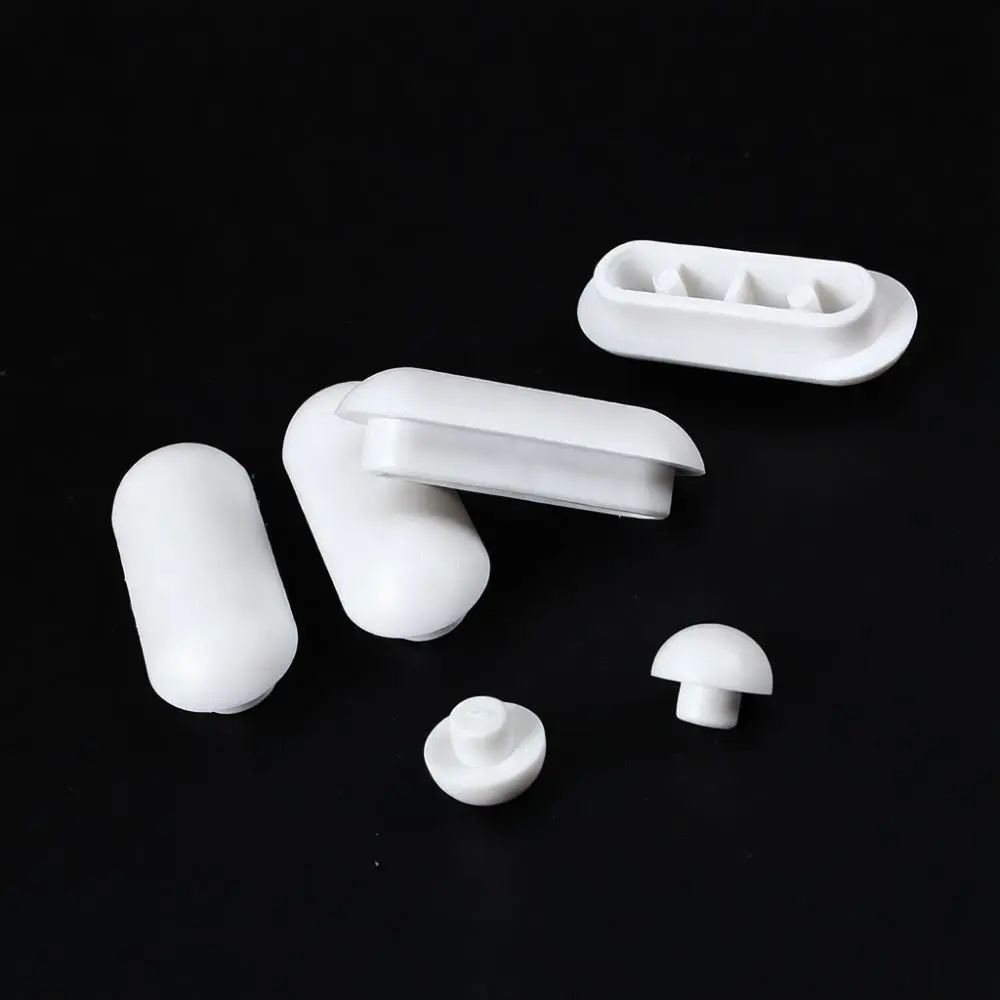 Universal Toilet Seat Bumper Kit Rubber Cushion Pads For Lid Stability Bathroom Equipment Repair Maintenance Components