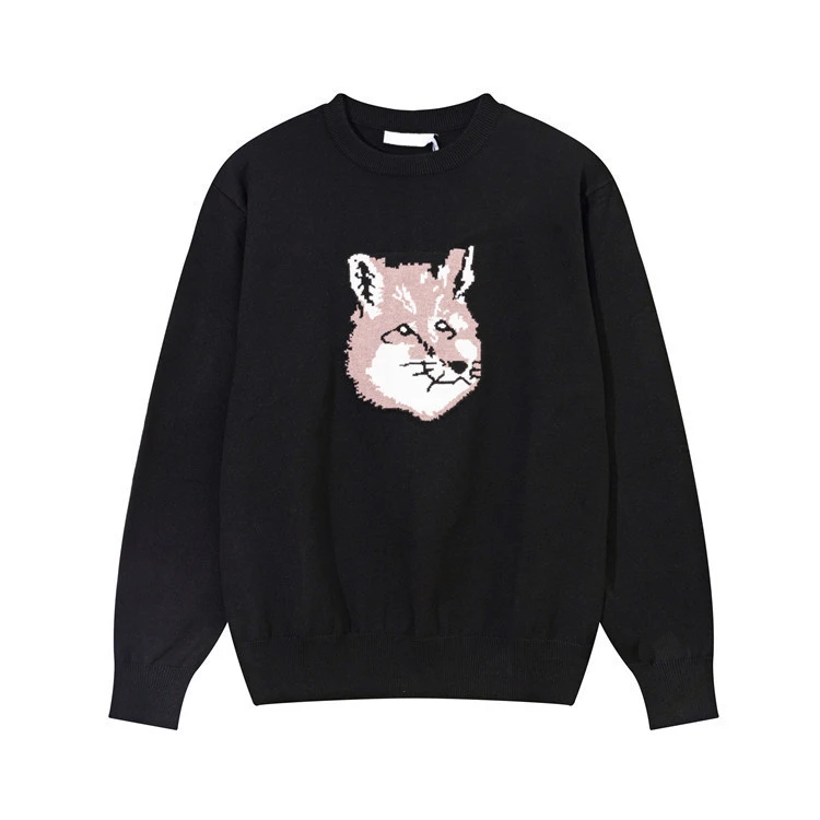 2025 Autumn and Winter Trend High Street V-neck Sweater Cardigan Lovers Men and Women The Same Sweater
