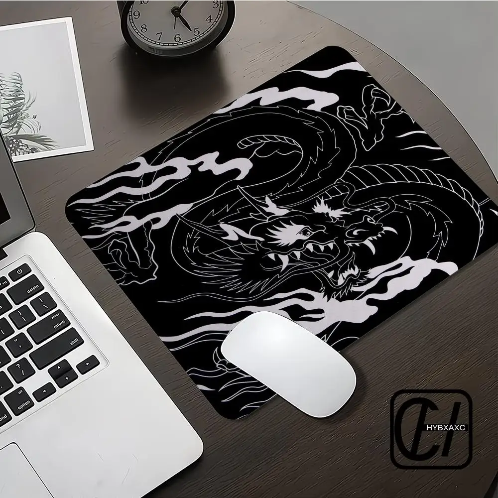 

Black & Red Dragon God small Mouse Pad Gaming Non-Slip Keyboard Desk Mat Office Carpet Computer Mouse Mat New HD Print XAXC