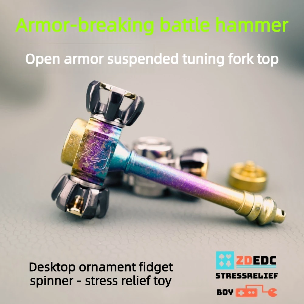 

Металлический гироскоп-антистресс ZDEDC с подвеской-диапазонкой, проникающий и разрушительный по отношению к броне