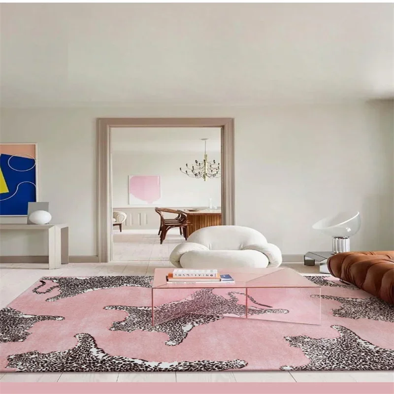 

Light Luxury Living Room Decoration Carpet Imitation Cashmere Bedroom Bedside Carpets Large Area Mat Fluffy Study Cloakroom Rug