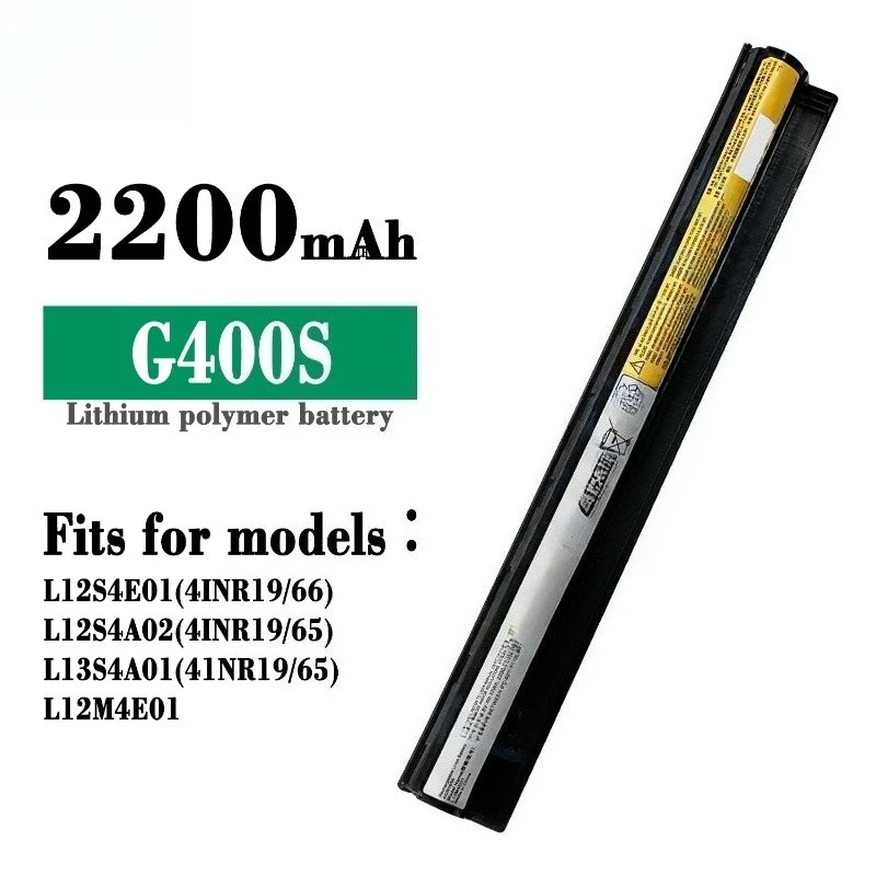 14.4V 2200mAh G400S Untuk Lenovo Z40 Z50 G40-45 G50-30 G50-70 G50-75 G50-80 G400S G500S L12S4E01/L12M4E01/L12M4A02/L12S4A02