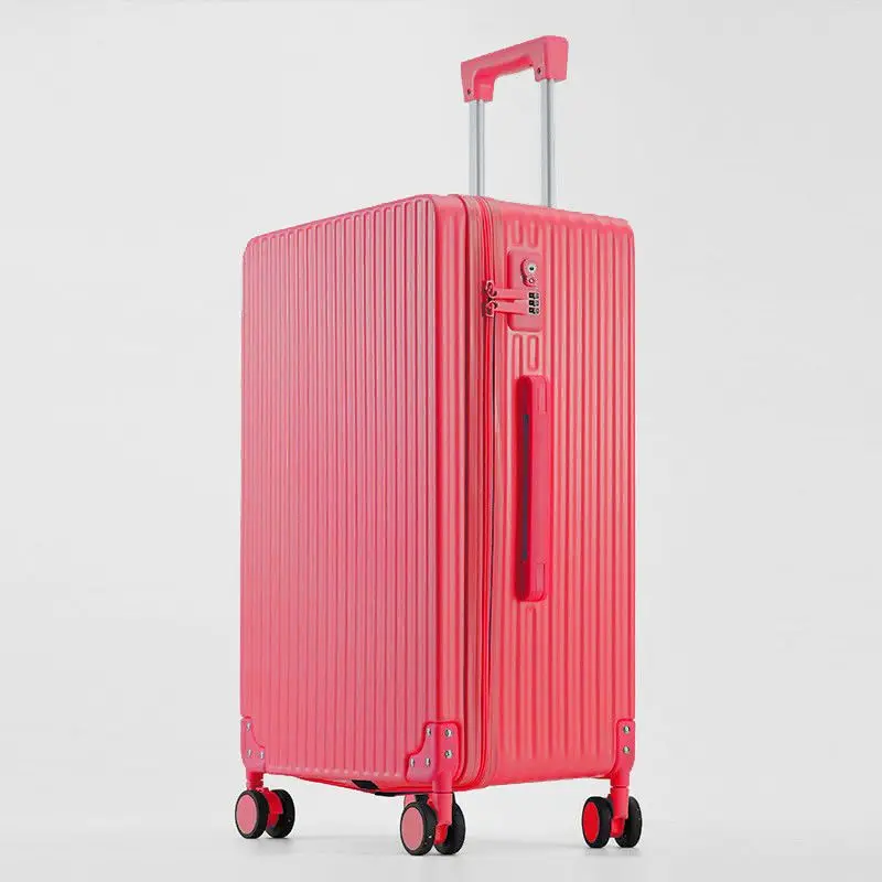 Fashion Rolling Luggage Travel Suitcase New Design 1/9 Open Trunk High Quality Case Large Capacity Box Password Lock Luggages