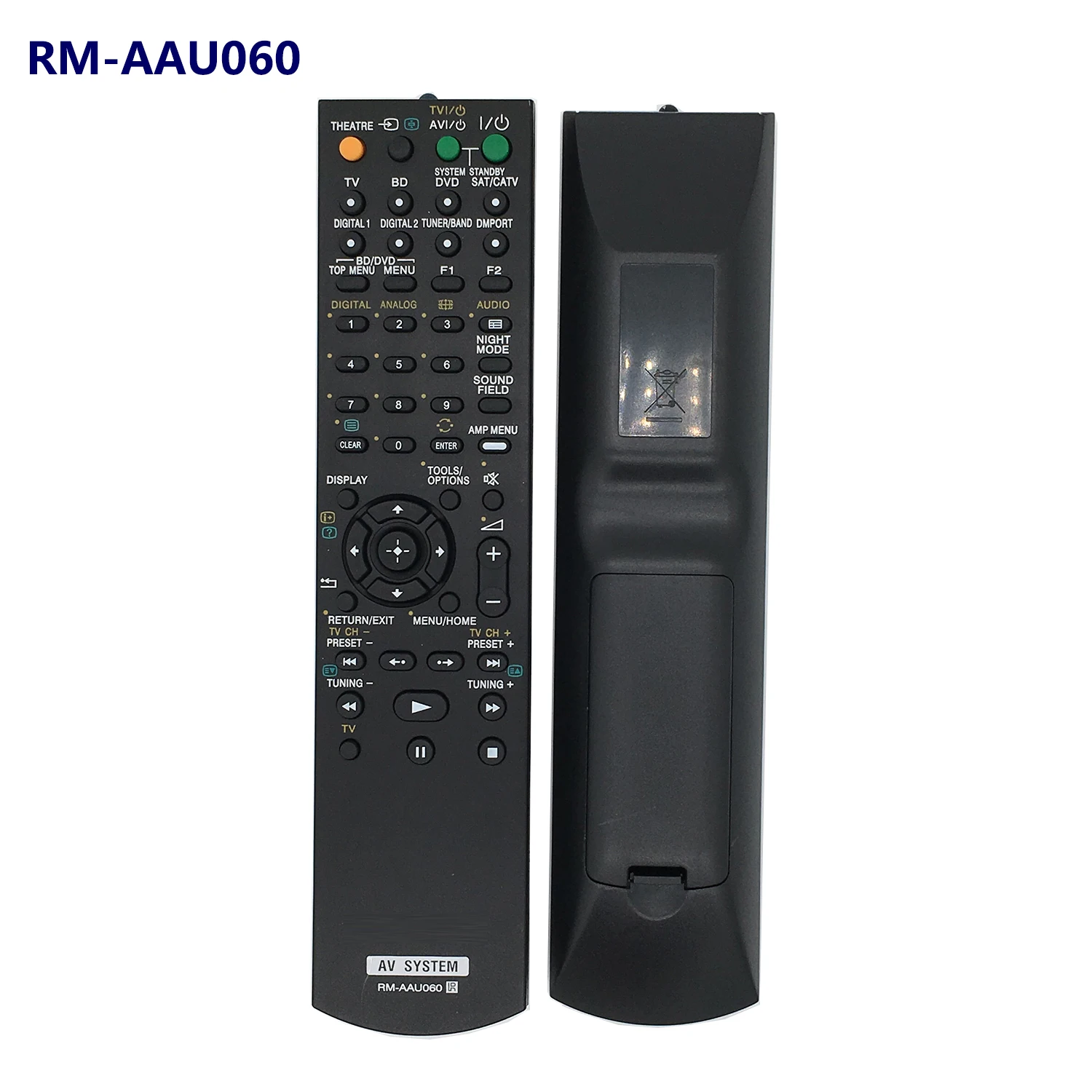 New RM-AAU060 Remote Control for SONY Home Theatre System STR-KS360 STR-KS360S STR-V505 STR-DG500 STR-DG600 STR-K1600
