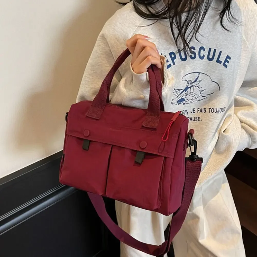 

Casual Multicolor Tote Bag Nylon Load Reducing Crossbody Bag Convenient High-capacity Shoulder Bag Gift