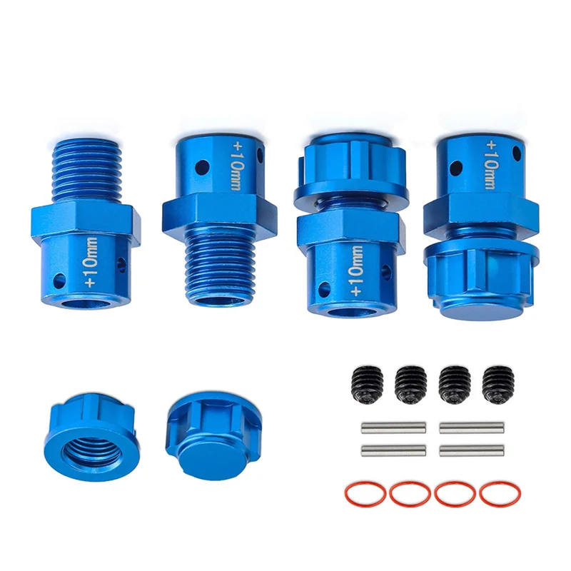 ABMF-RC カーアップグレード 10 ミリメートルコネクタキット Arrma1/8Kraton Typhon1/7 Bigrock RC カーアップグレードアクセサリーブルー