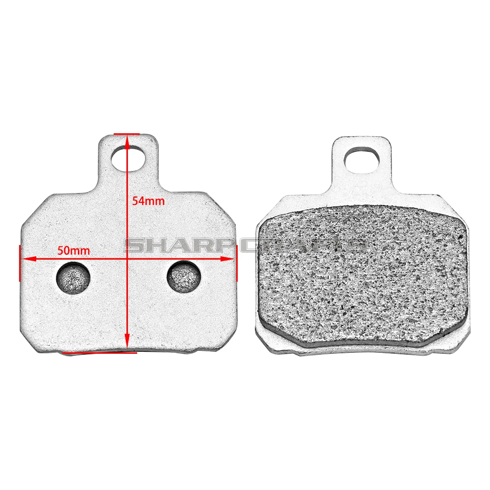 Motorcycle Copper-Based Front & Rear Brake Pads Kits For Yamaha YP125R X-MAX Sport 2010-2016 VP125 X-City 2008-2015 2014 2013