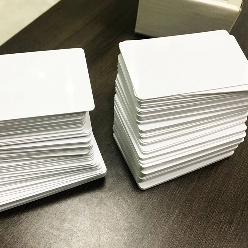 250 PVC Plastic Business Cards (Without Chip) Hot Stamping And Double-Sided Printing Plastic Cards