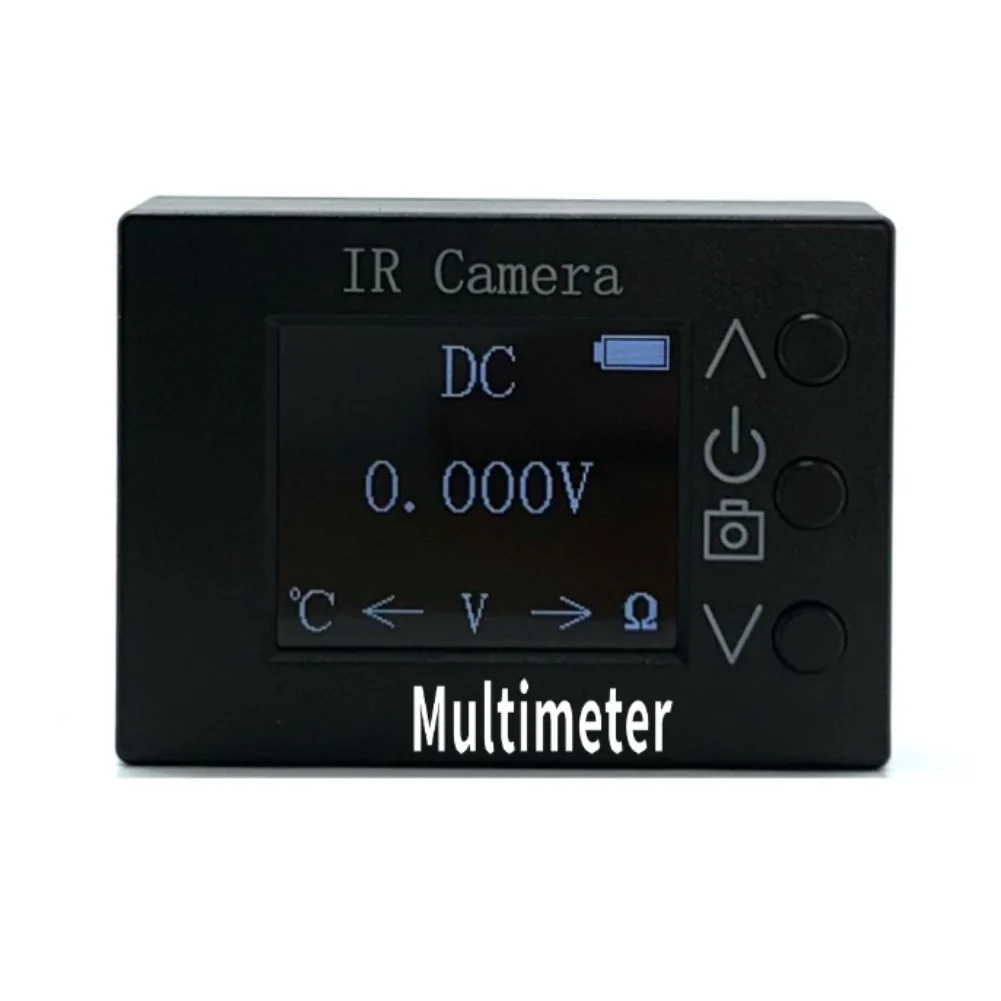 Portable 2in1 Thermal Imaging Multimeter with 32x24 For IR Resolution Digital Multimeter Functions and 8Hz Refresh Rate
