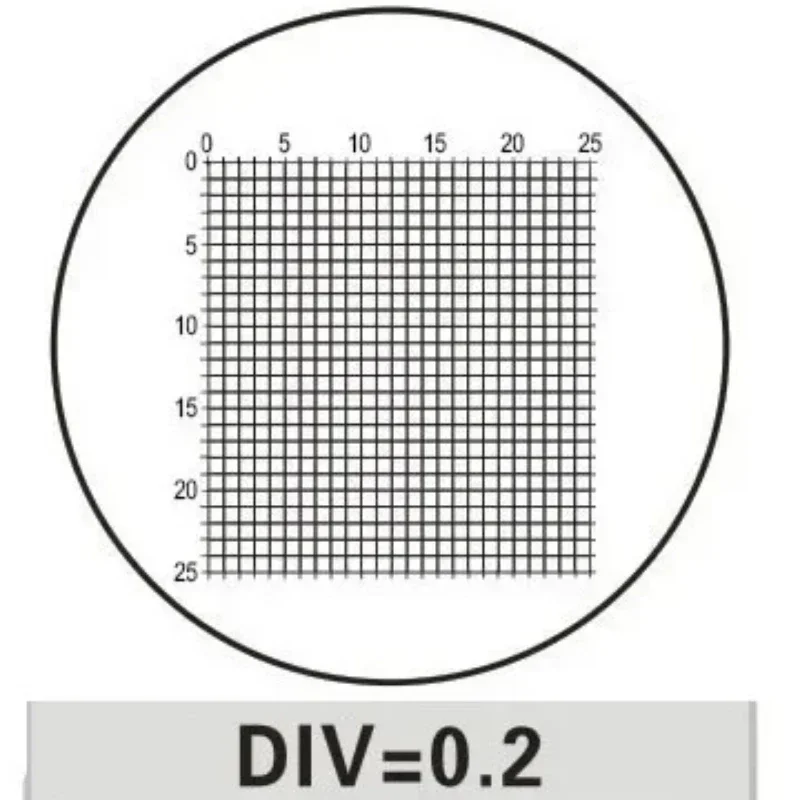 

DIV 0.2MM Microscope Eyepiece Lens Calibration Slide for Stage Micrometer Microscopio Glasses Precision Instruments Tools