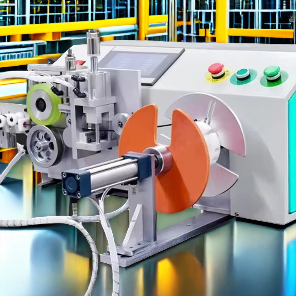 Automatic Counting And Wire Cutting Coil Machine Reel Winding And Tie Wire/Cable Making Equipment