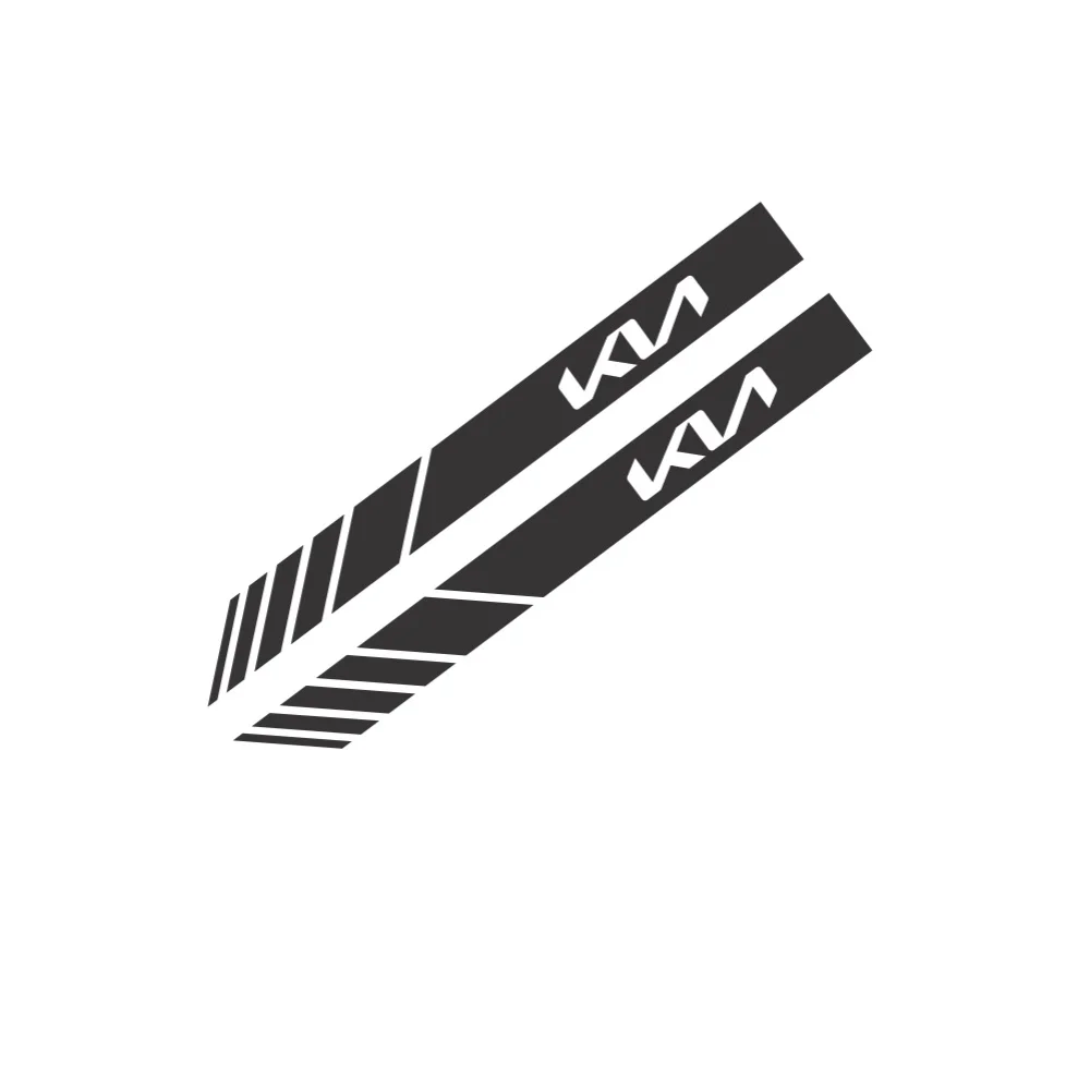 2 قطعة مرآة الرؤية الخلفية للسيارة ملصقات الفينيل لكيا Ceed Forte K9 أوبتوما بيكانتو ريو سورينتو سول سبورتاج اكسسوارات السيارات #5