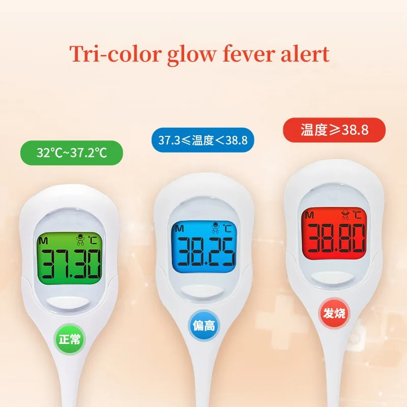 LCD large screen febril digital thermometer frontal digital thermometer termometro rapido febre termometr odigital corporal