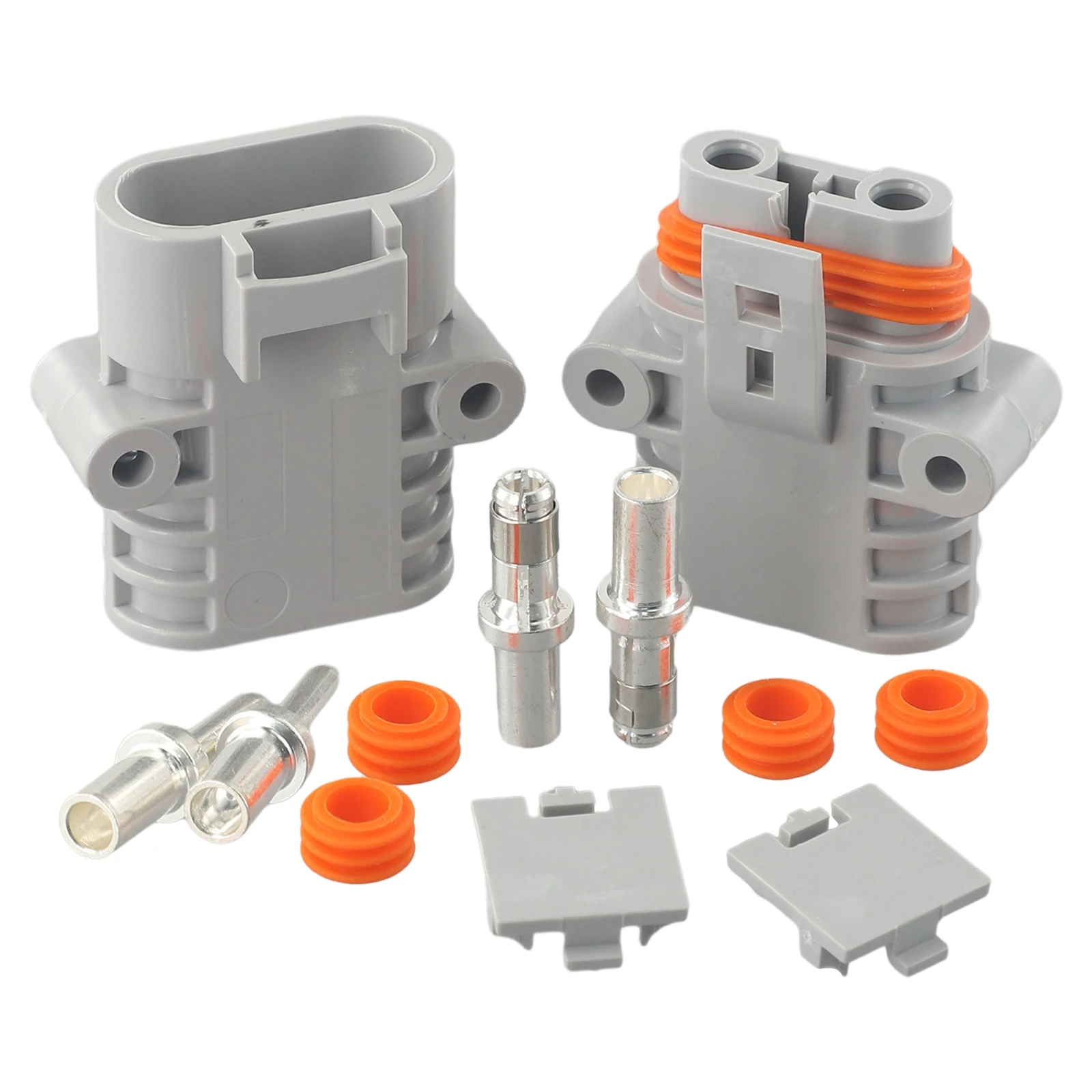50 Amp 600V 6 AWG Grey Forklift Cable Power Connectors Plug Solar Panel Wire Connector Envio Gratis Kway