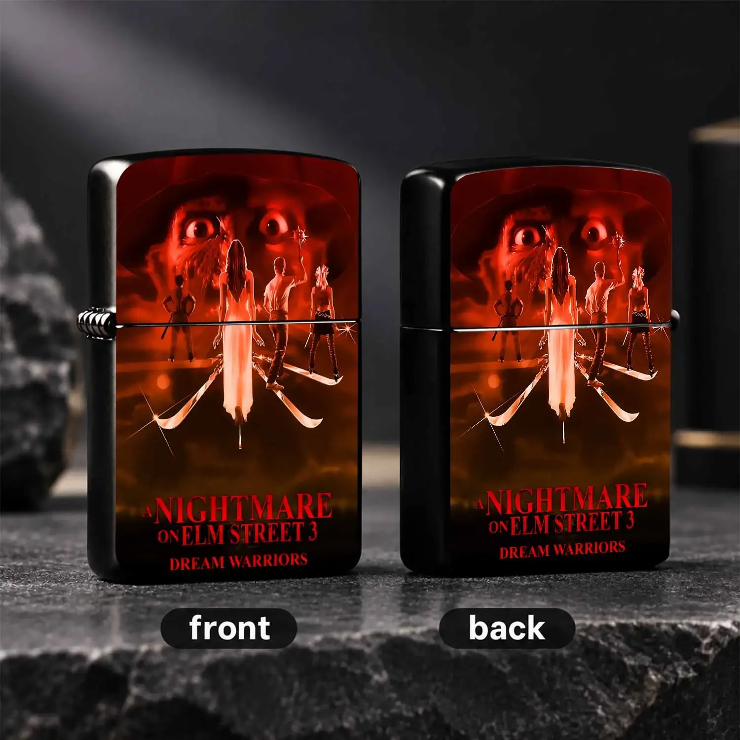 3 Dream Themed Lighter, Multi-Scene Applicable For Daily Commute Outdoor Activities Gatherings, Stylish Horror Movie Peripheral Decor, Exquisite Practical Gift For Classic Horror Film Fans Interesting And Humorous Lighters