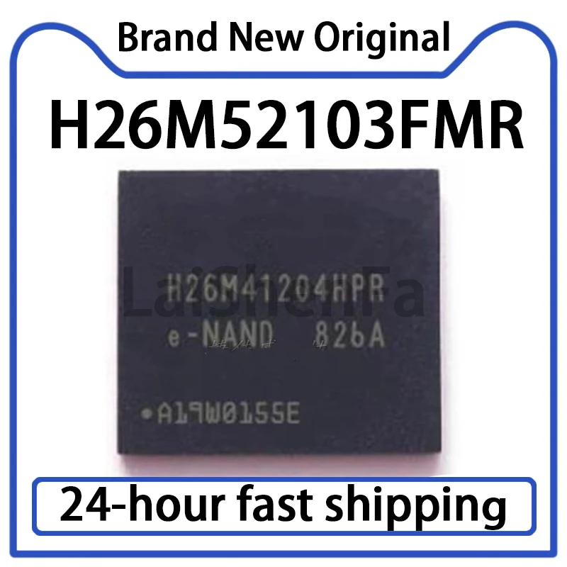 2PCS H26M52103FMR H26M52103 BGA153 Ball Original EMMC16G Mobile Phone Chip Storage IC New in Stock