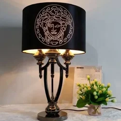 Beauty salon room warm light lamp bedroom bedside lamp European creative light luxury neoclassical modern study table lamp