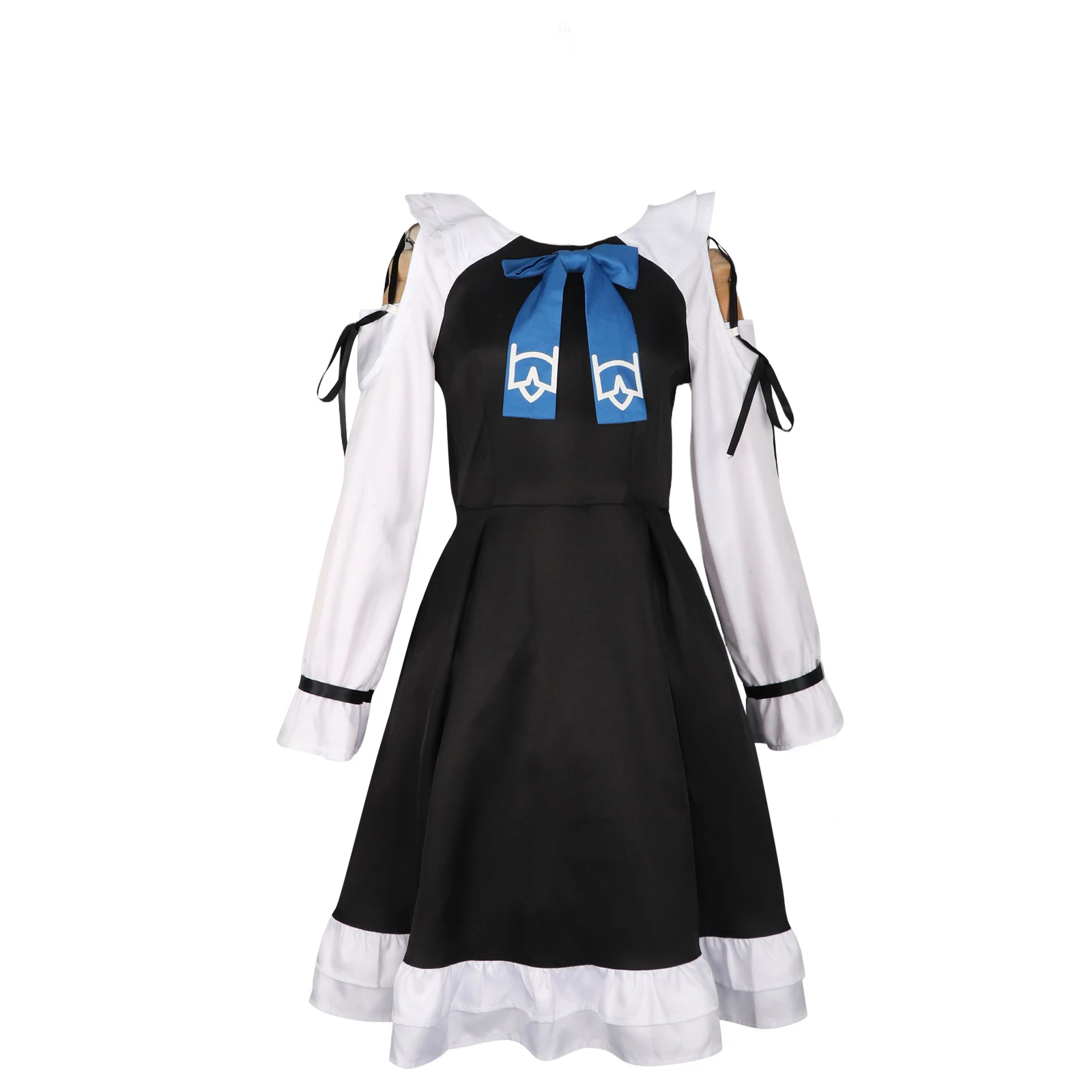 

Черное платье для косплея для девочек, маленькое платье в западном стиле, новая женская одежда в стиле аниме на Хэллоуин