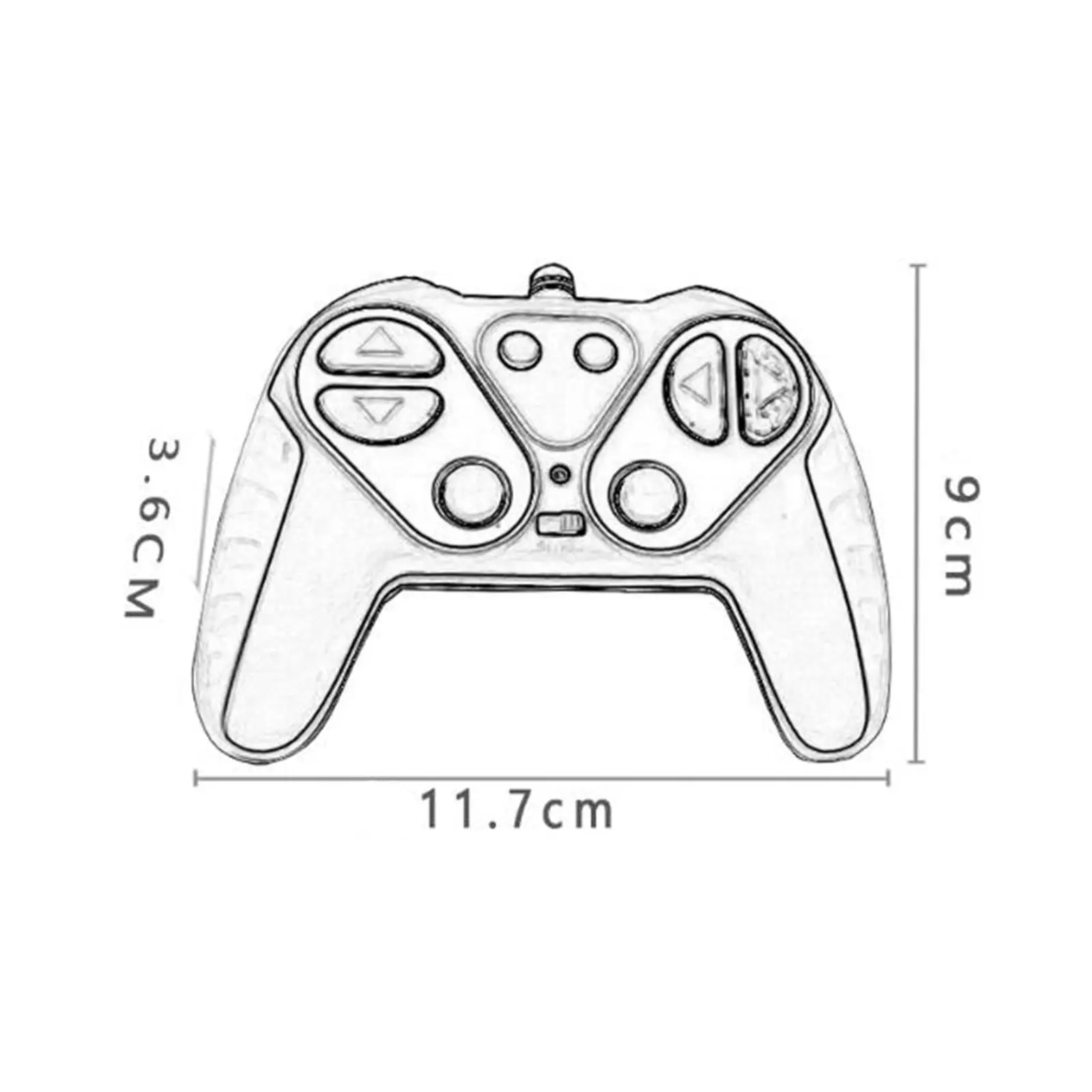 Transmitter Board Receiver Board with Remote Control for Engineering Vehicle