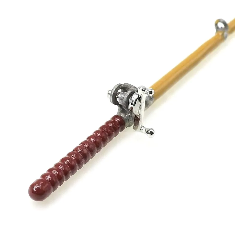 1/12 ミニ釣り竿スケールモデルプラスチック製模擬釣り竿（Axial Scx10 90046 Wraith Yeti D90 D110 Trax Trx-4 Trx6用）