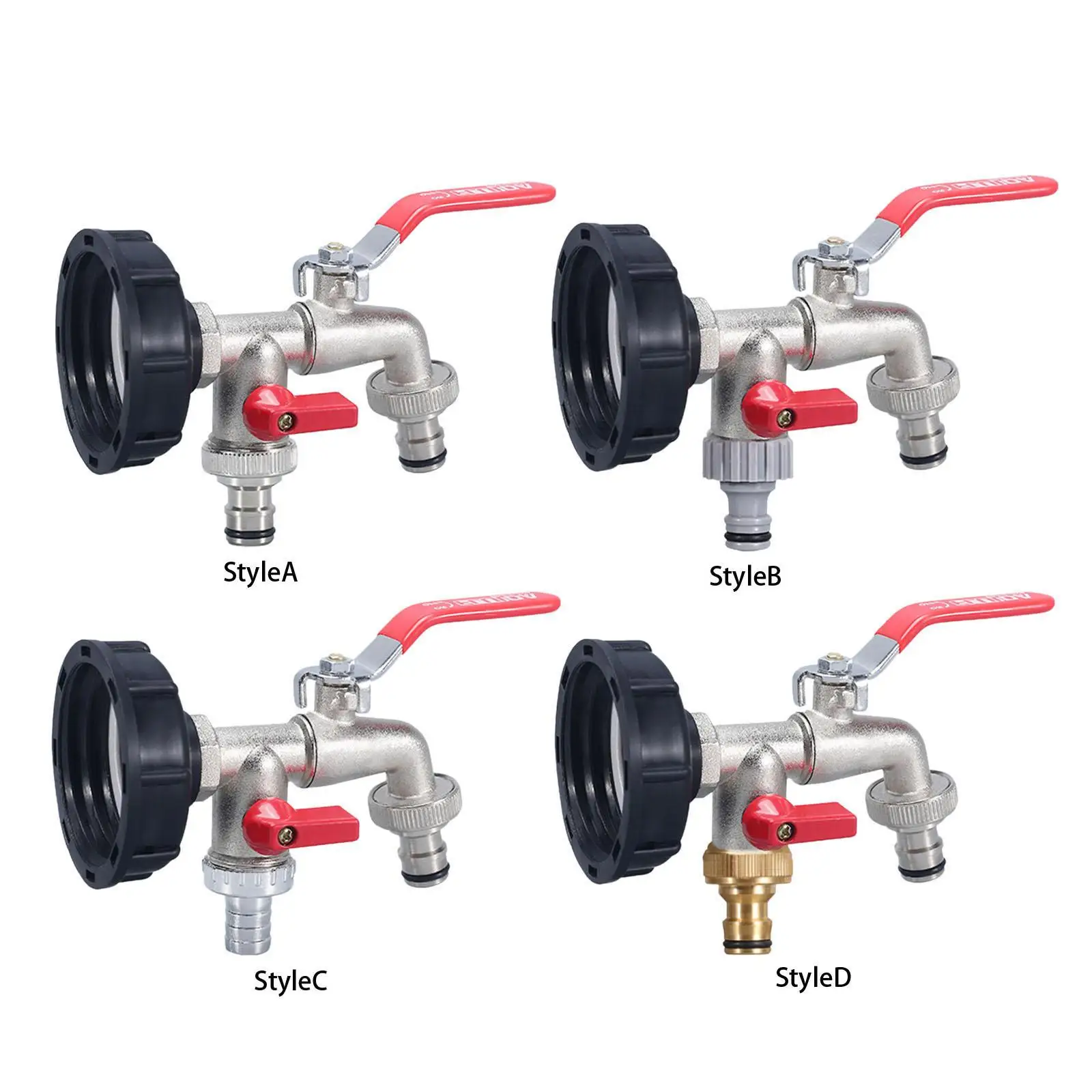 Универсальный переходник для резервуара, сменные фитинги для резервуара для воды для садовой теплицы, фермы