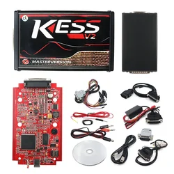 Kess V2-Version européenne SW V2.8 avec PCB rouge, prise en charge du protocole 140, pas de jeton limité, version en ligne, V5.017