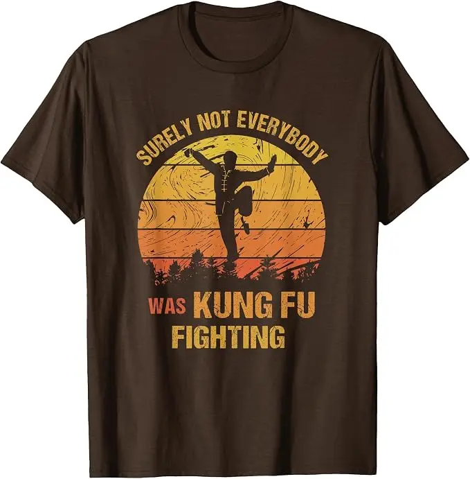 Vintage T-Shirt mit der Aufschrift „Sicherlich war nicht jeder Kung-Fu-Kämpfer“ – Y2k Kung-Fu-Liebhaber Kampfsport Grafik-Shirt aus weicher Baumwolle – Detail 16