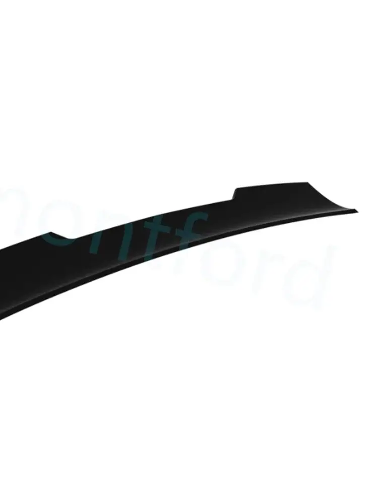 Koolstofvezel dakspoiler vleugellip voor Ford Explorer 2020-2024 glanzend zwart - afbeelding 2