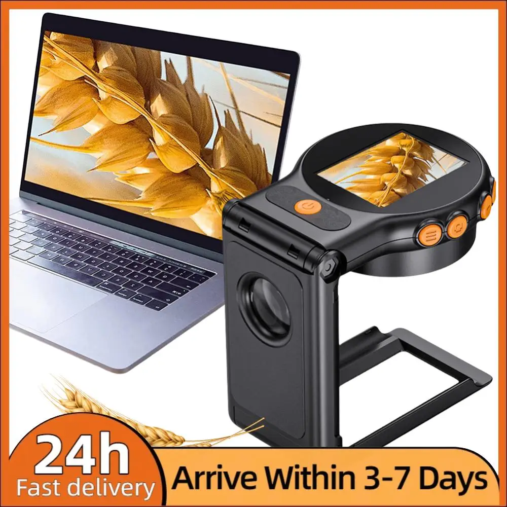 

Цифровой микроскоп с 500-кратным увеличением, 2 МП HD, электронная лупа для монет, перезаряжаемая лупа для ремонта ювелирных изделий и часов