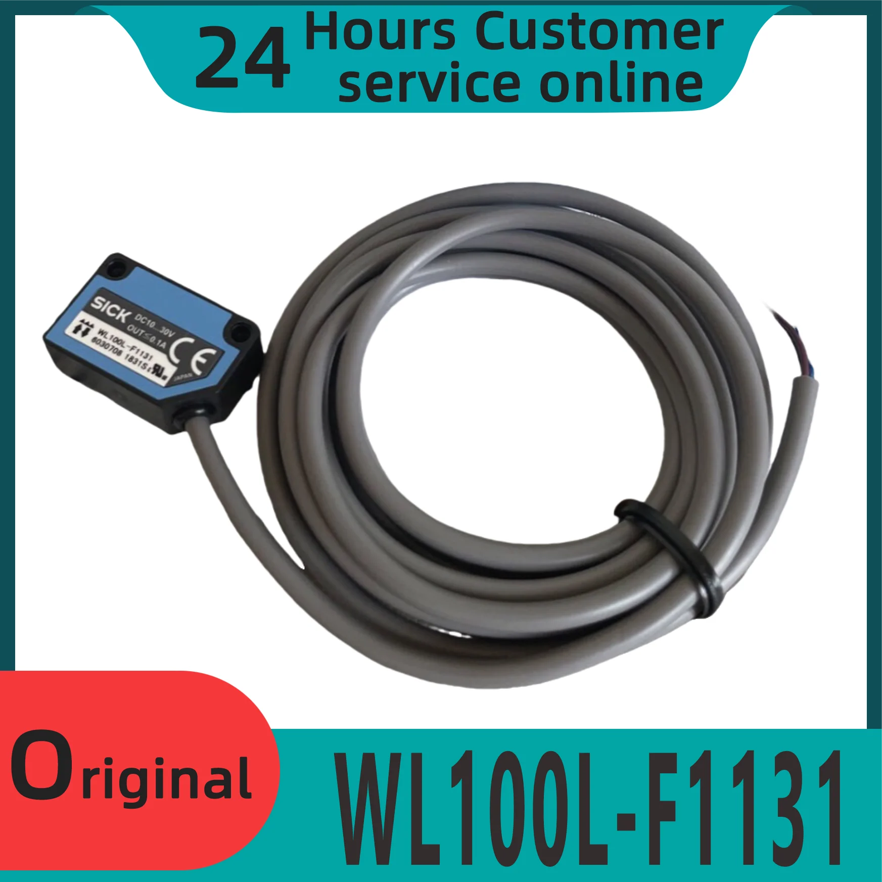 

Совершенно новый оригинальный лазерный датчик Φ WL100L-F1131 WL100L-F2131