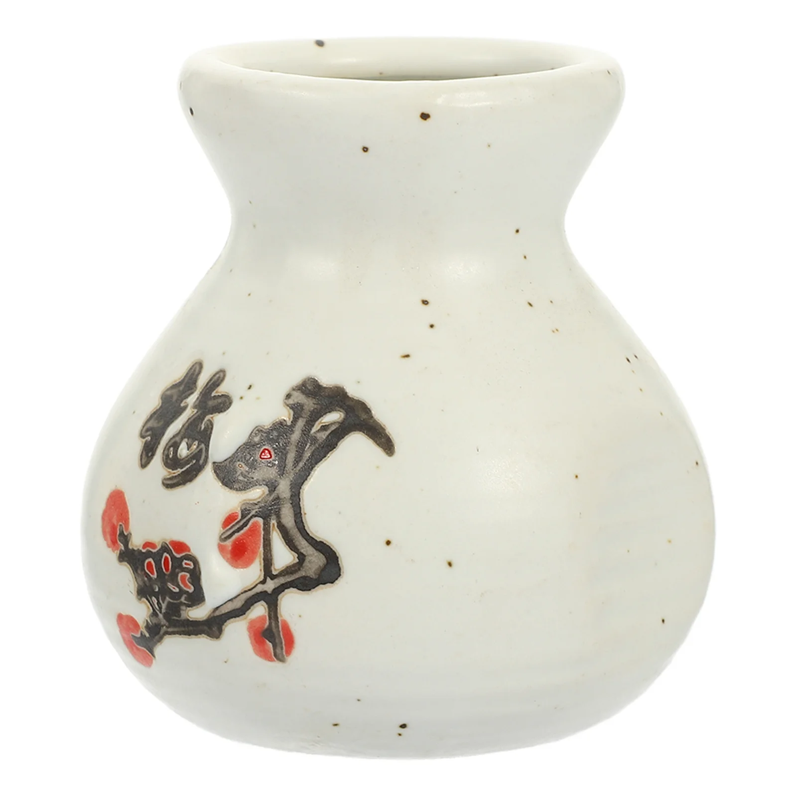 

Ceramic Toothpick Holder Desktop Vintage Fruit Pick Storage Cup Large Capacity Tabletop Toothpick Dispenser Decorative Household