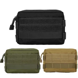 Molle Pouch Tactical EDC EMT Utility Tool Pouch Medical Organizer Bag Modular Pouch Waist Belt Bag for Camping Hunting