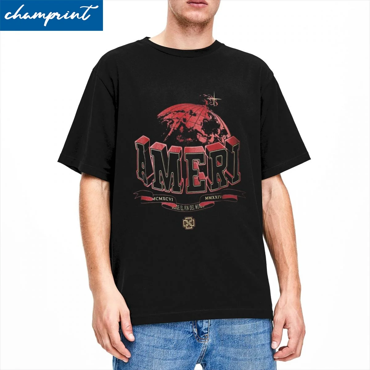 Duki Singer Rapper Album for Men Women T Shirt 2025 Tour Ameri Vintage Tee Shirt Short Sleeve O Neck T-Shirts Cotton Summer Tops