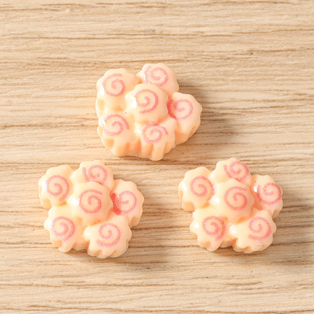 Tusember 15-teiliges Set Niedliche Hot Pot Harz-Anhänger (Ei, Fleisch, Mais, Pilz, Gemüse) für Schmuckherstellung, DIY-Taschen- und Schlüsselanhänger, Spielzeug – Detail 16