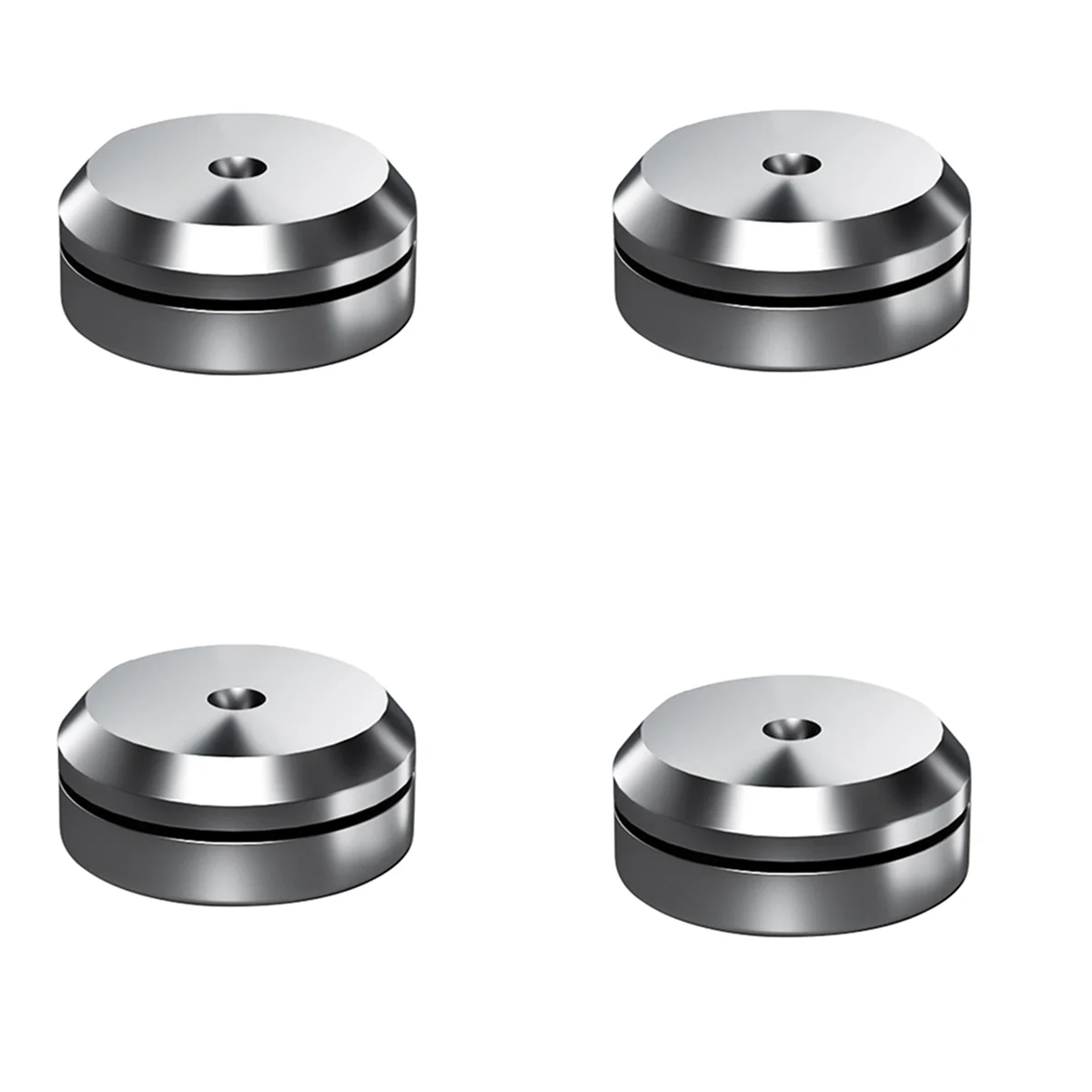 

4X HIFI Audio Speaker Amplifier Shock Absorbing Foot Cone Feet Base Nail Isolation Spikes Stand Pad,1PCS Single Foot Pad-A74Z
