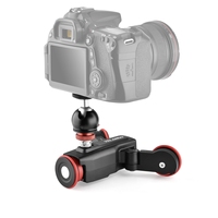 YELANGU L5 Autodolly Video Dolly Car Electric Track Slider 3-Wheel Rolling Camera Car, Mobile APP Control, Load: 3kg