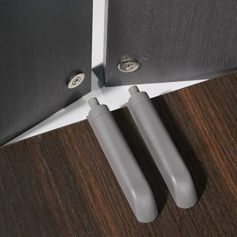 Wardrobe cabinet door rebound device, press-type door bounce device, magnetic suction free handle invisible door touch beads