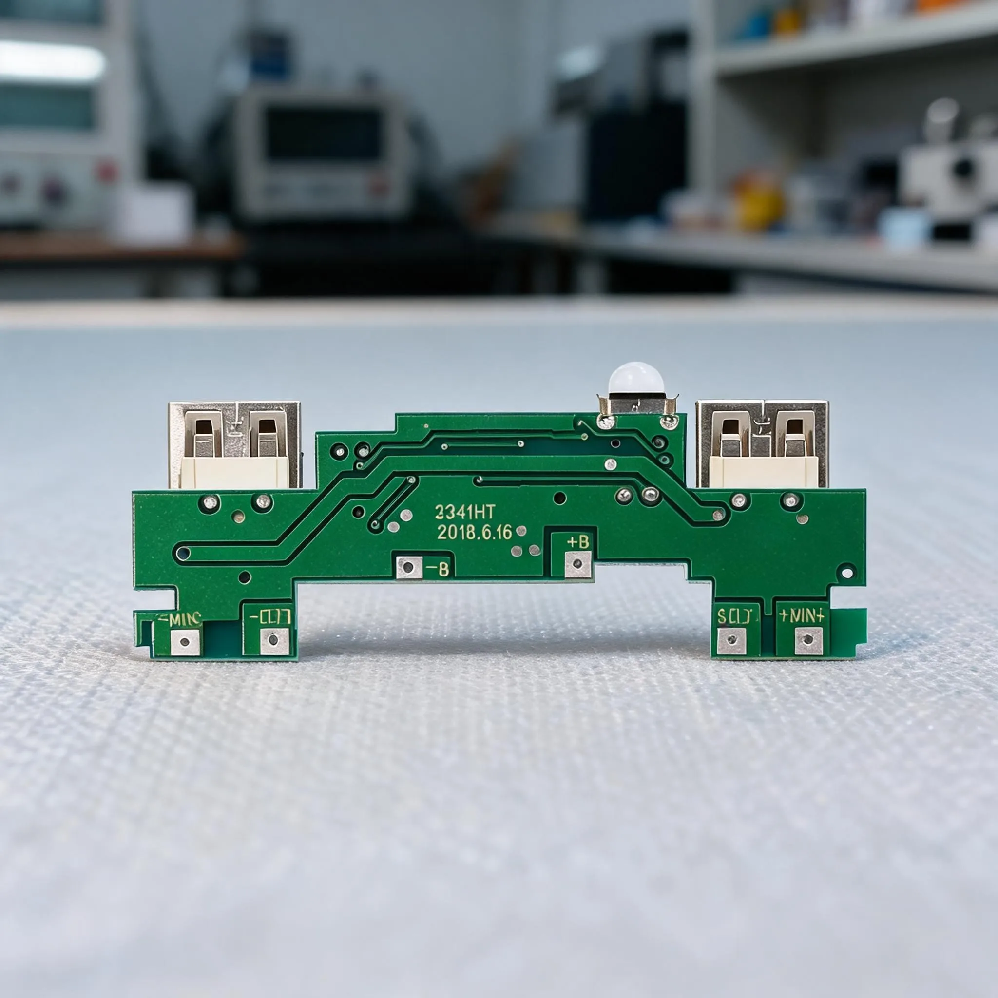 For For Mobile Device Charging Green Solar Power Bank Board Camping Light Controller Reliable Discharge System