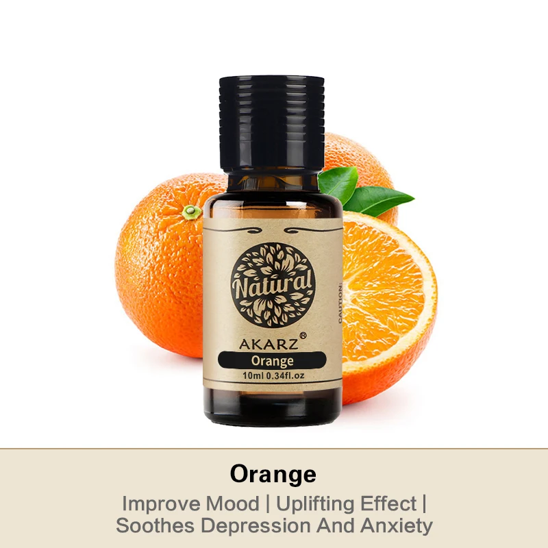 น้ำมันสีส้ม akarz Oiliness เครื่องสำอางสบู่ทำ DIY กลิ่นหอมวัตถุดิบกลิ่นส้มน้ำมันหอมระเหย