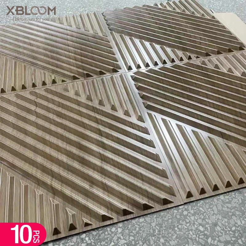 10Pcs 3D Wall Panel…