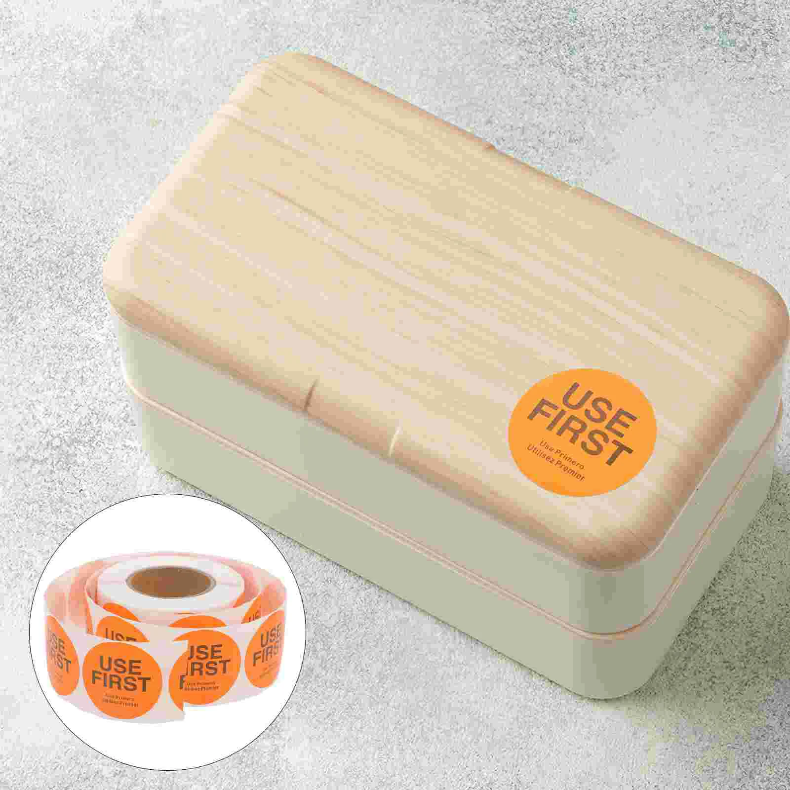 2 Rolls Use Priority Tags Food Stickers Restaurant Self Adhesive Copper Plate