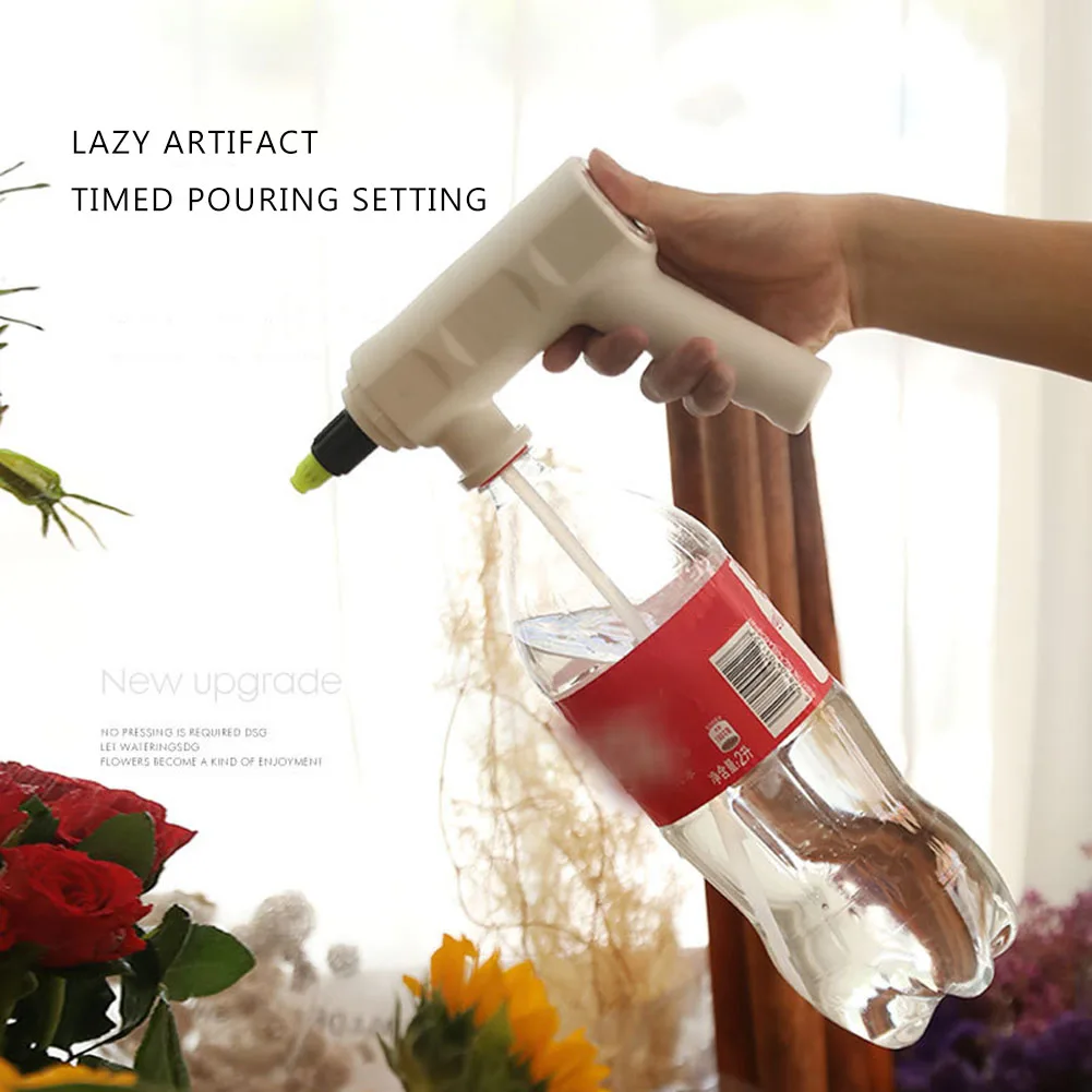 

Electric Plant Spray Bottle Watering Can Head Multi-functional Fogger USB Sanitizing Sprayer Watering Machine Plants Garden Tool