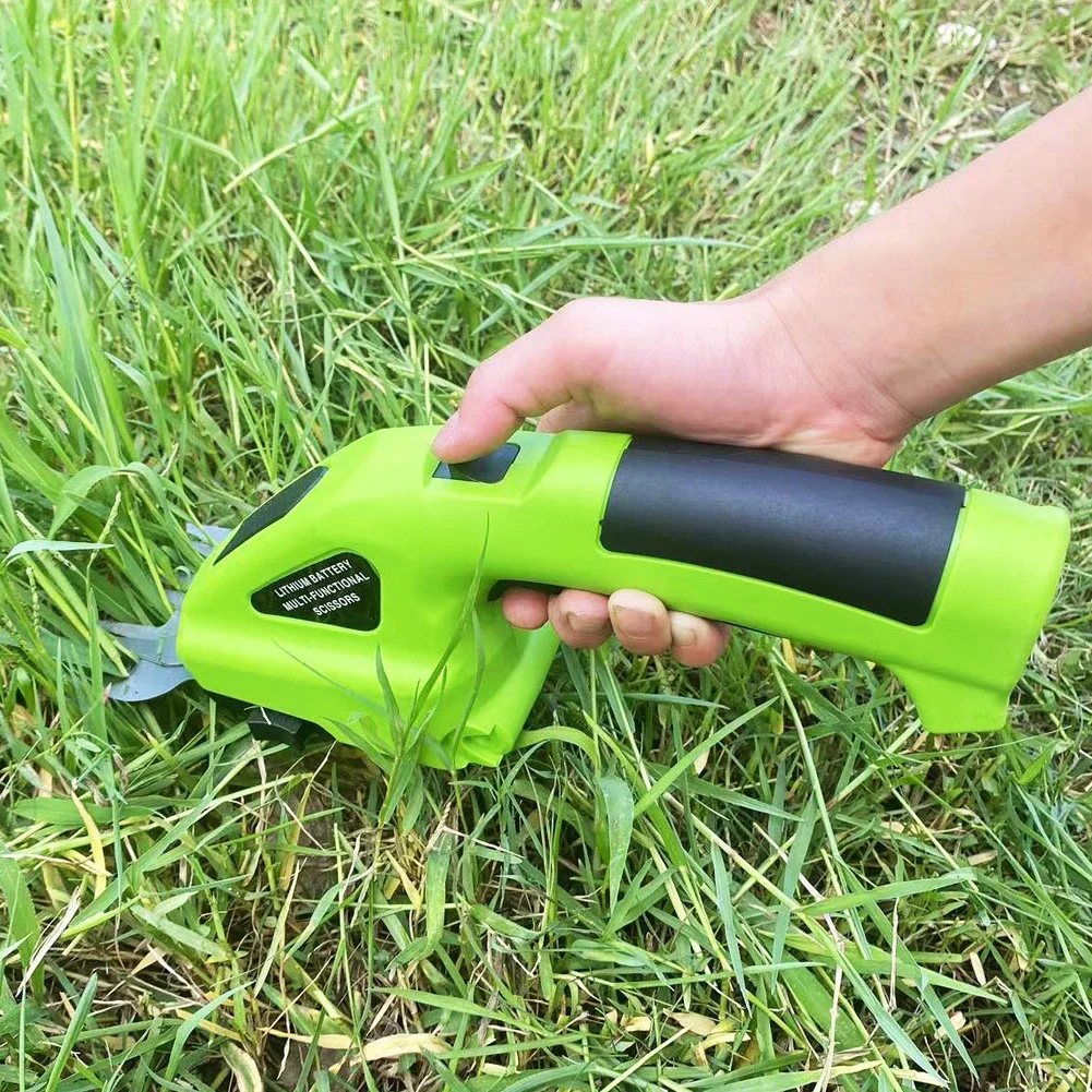 2in1コードレス草刈り機、2000mAhバッテリー、芝生/生垣用コードレスフェンスシザー、除草機、7.2V草刈り機、充電式