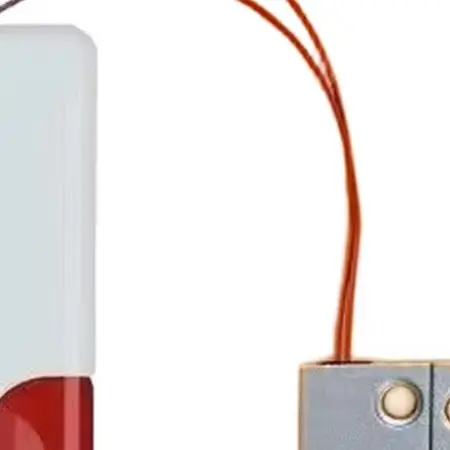 For Fire Safety Wired Door Alarm with 100dB Siren and for strobe Light for Commercial Use in Offices Schools and Public