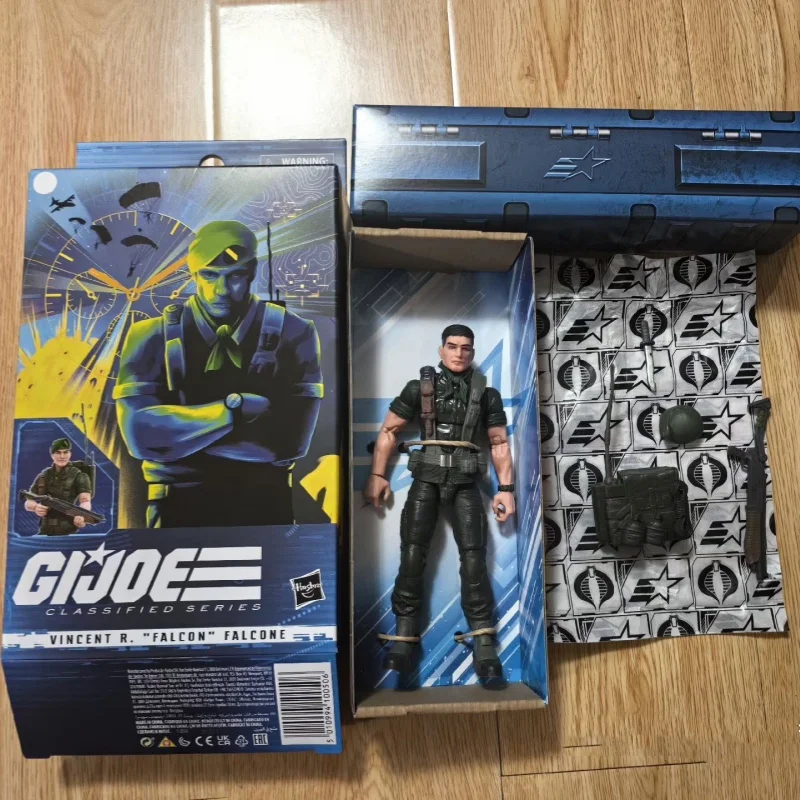 In Stock Gijoe Classified Series Anime Action Figure Collection G.L.Joe Figurine  Gl Joe Snake Eyes Toy Birthday Gift Collection