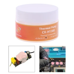 CX H1300 Thermal Putty 8W/m.K Thermal Conductive Grease Paste Plaster Non-Conductive Heat Sink Compound 20g/50g/70g 896C